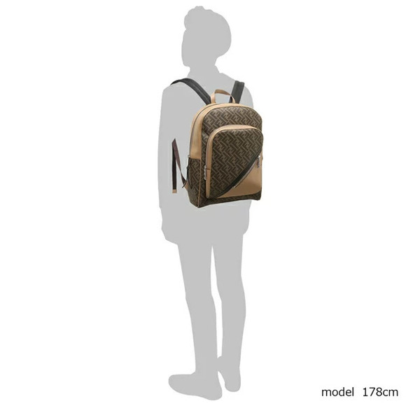 Fendi Rucksack Cotton Polyester Backgpack - Picture 2 of 8